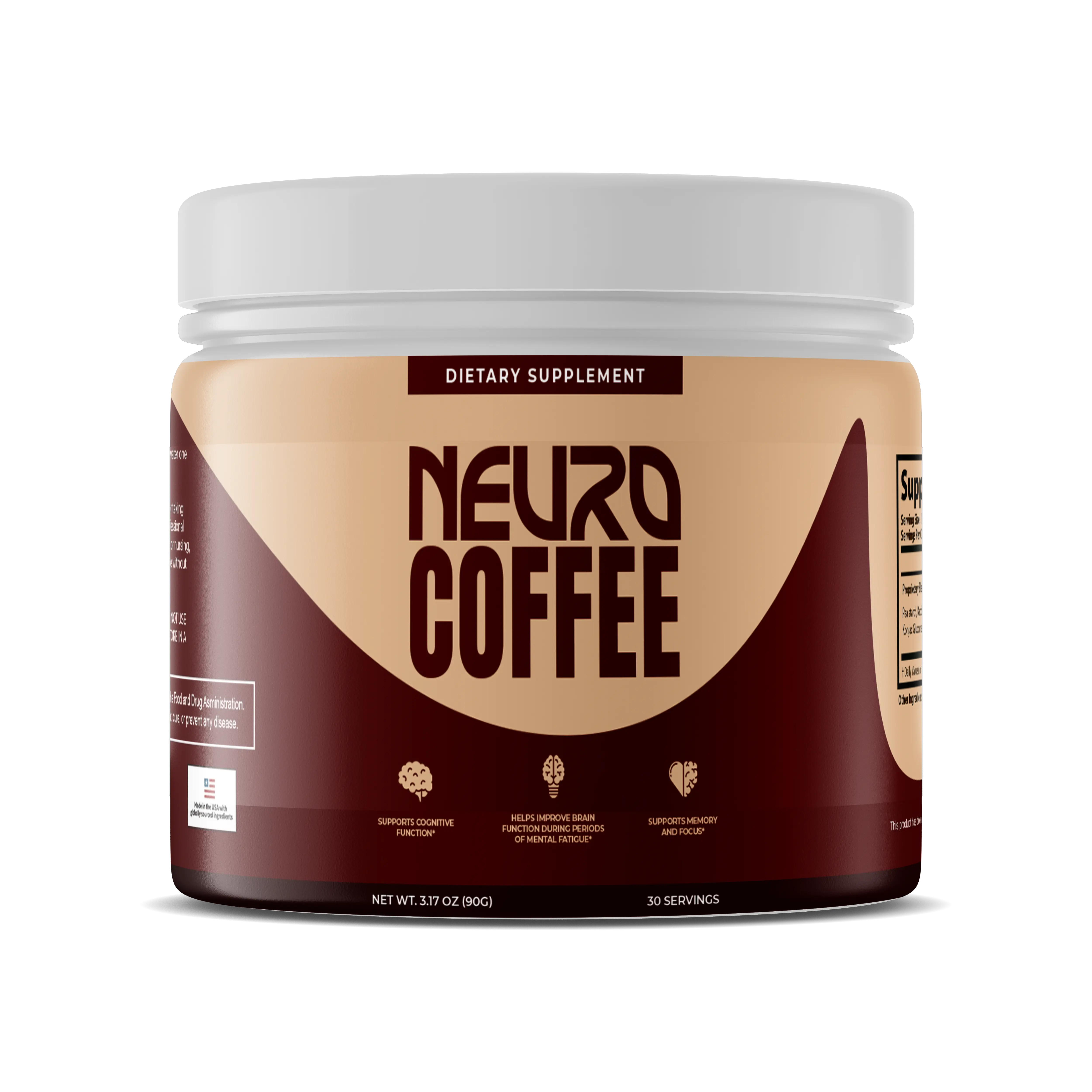 Supply of 1 Bottle of Neuro Coffee